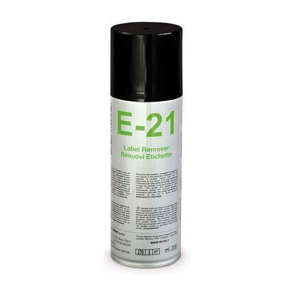E-21 Spray rimuovi etichette 200 ml DUE-CI E-21 Spray rimuovi etichette 200 ml DUE-CI